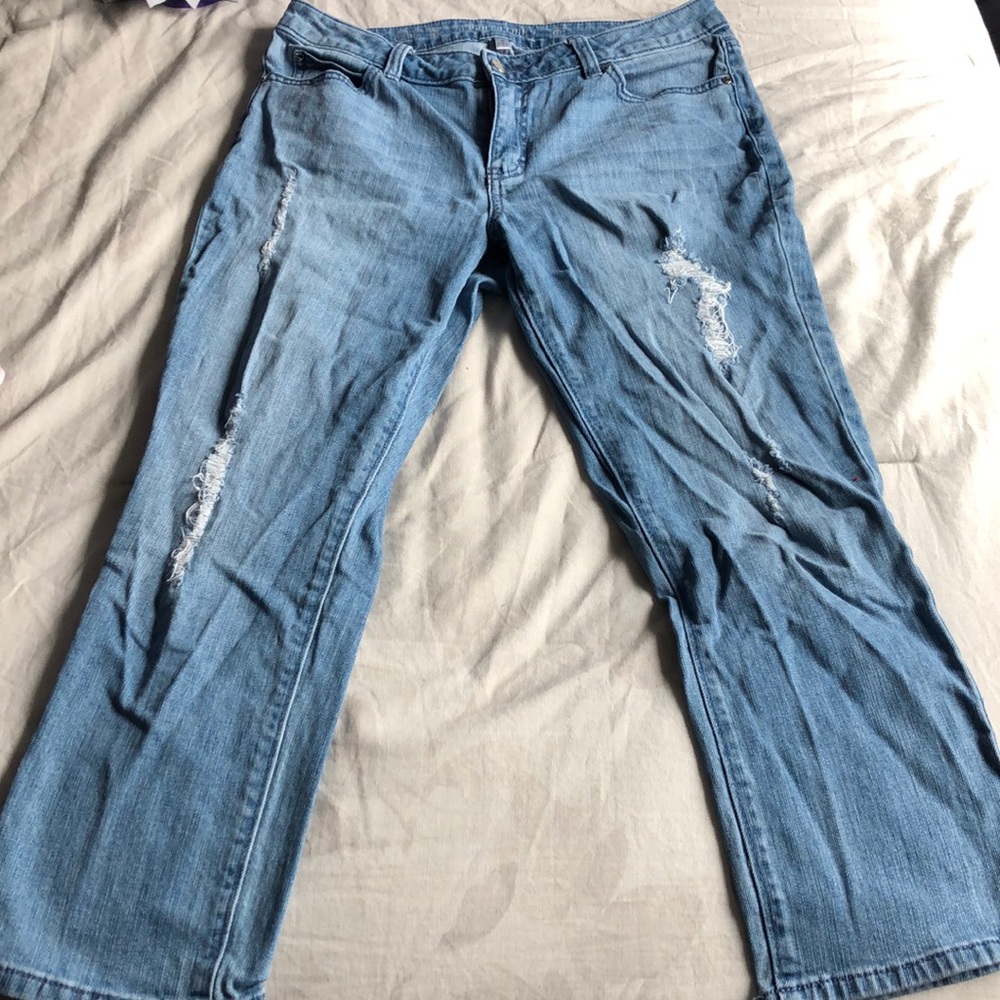Jennifer Lopez Capri Jeans